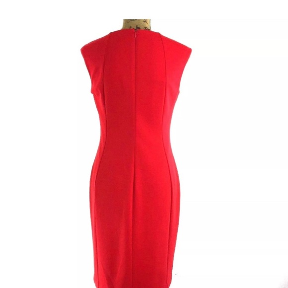 Calvin Klein Dress True Red Gold Chain - Picture 6 of 9